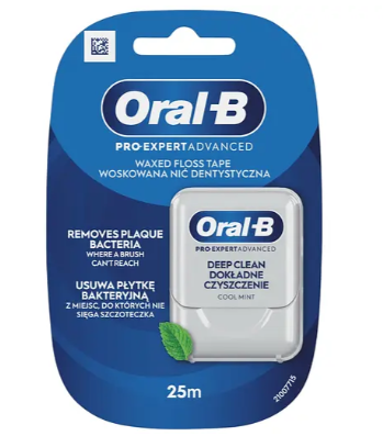 Зубна нитка Орал-Бі (Oral-B) Про-експерт клінік лайн (Pro-Expert Clinic Line) 25 м